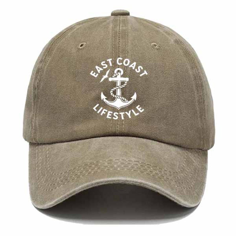 Nautical Anchor & Seagull Baseball Cap - Coastal Beach Hat Suitable for Summer Vacations, Outdoor Activities, Back-to, Graduation Gifts, Casual Cap for with Nautical