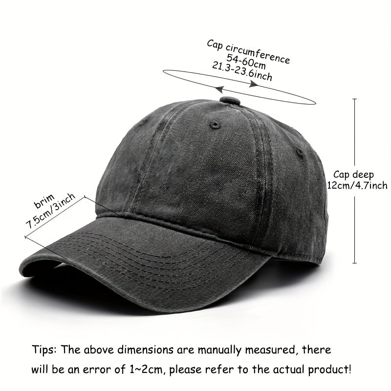 Adjustable Eagle Print Baseball Cap - Stylish Dark Blue Hip-Hop Sun Hat, Sun Cap | Eagle Design | Durable Headwear