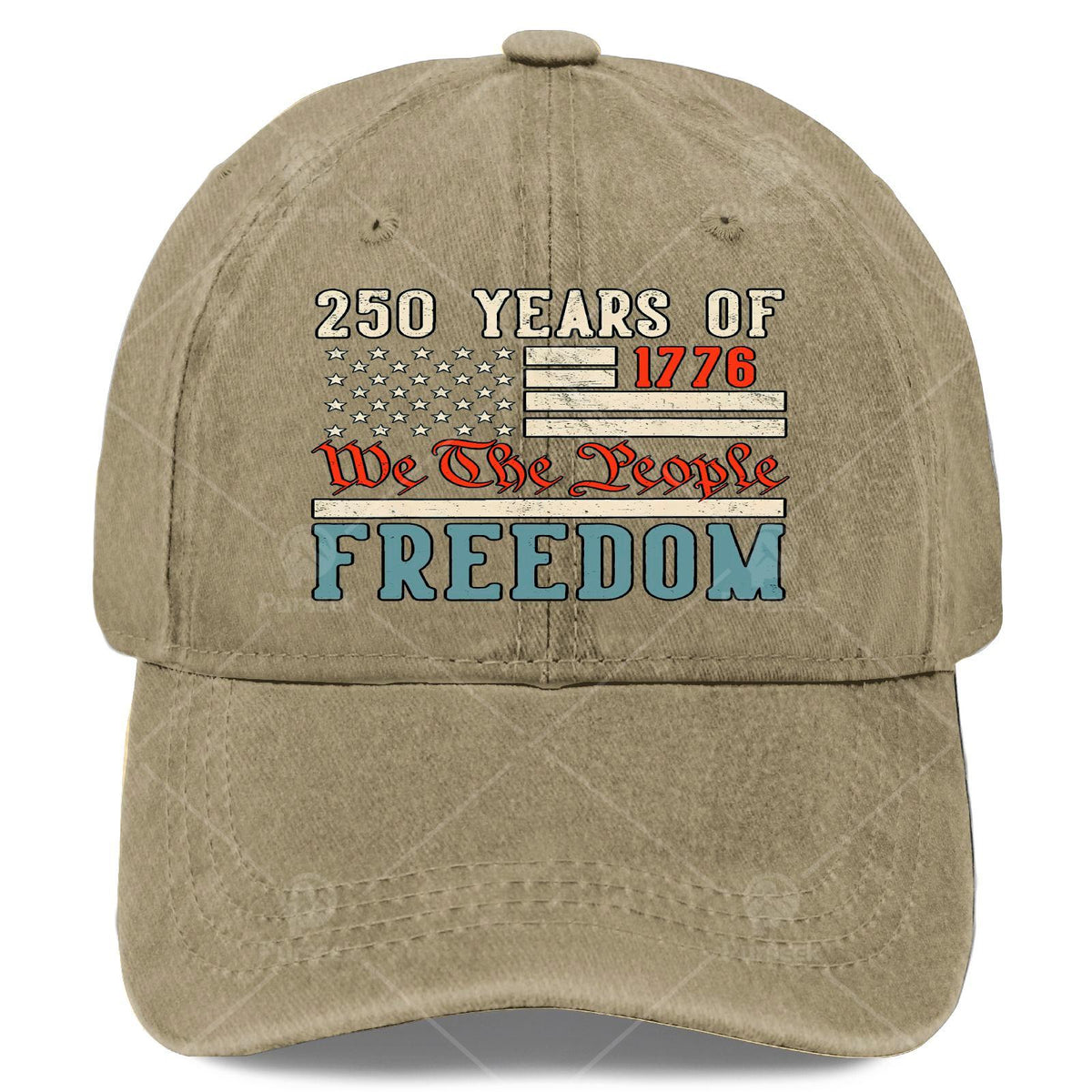 Retro July 4Th American Baseball with The American Flag, Celebrating 250Th Anniversary from 1776 to 2026, Suitable for Everyone