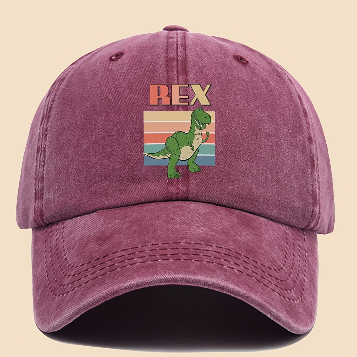1pc Cute And Lively Cartoon Dinosaur Print Baseball Cap, Fashionable And Versatile, Multi-Color Comfortable Trucker PAPA Hat, Suitable for Outdoor Fishing And Everyday Wear As an Accessory, Perfect for Mom'S Beach Vacation And Casual Wear