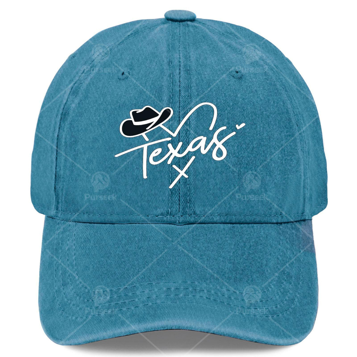 Texas Heart Hat State Pride Design Baseball Hat Unisex Fashion Washed