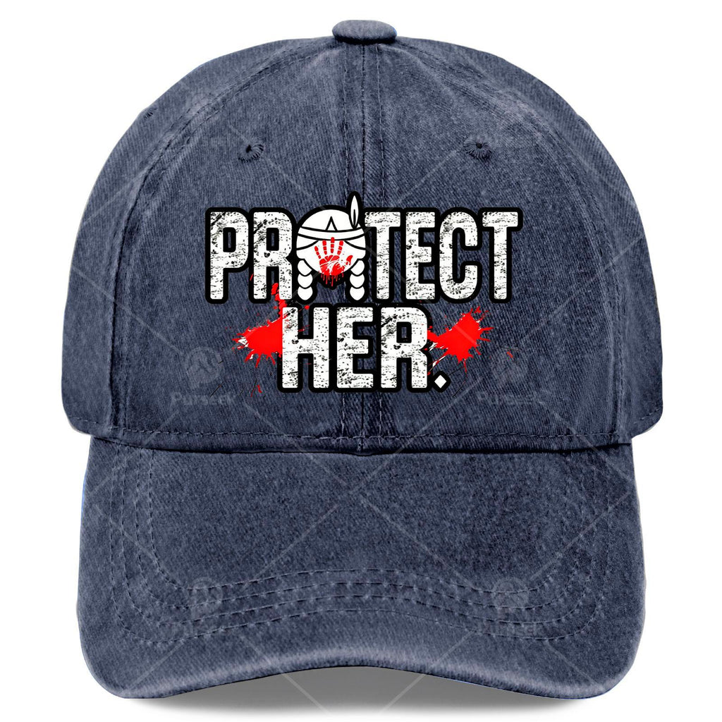 MMIW Awareness Indigenous Women Stolen Sisters Local Art Baseball Hat Unisex