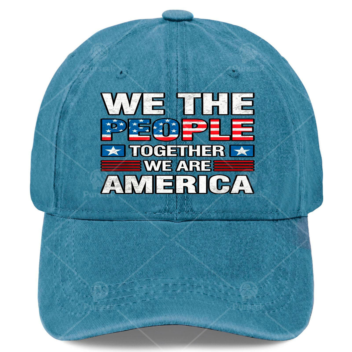 Together We Are America US Flag Vintage Baseball Hat Unisex Stylish Washed
