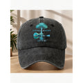 Vintage Tree Reflection Inspirational Quote Baseball Cap for Men And Women Casual Street Style Anniversary Gift