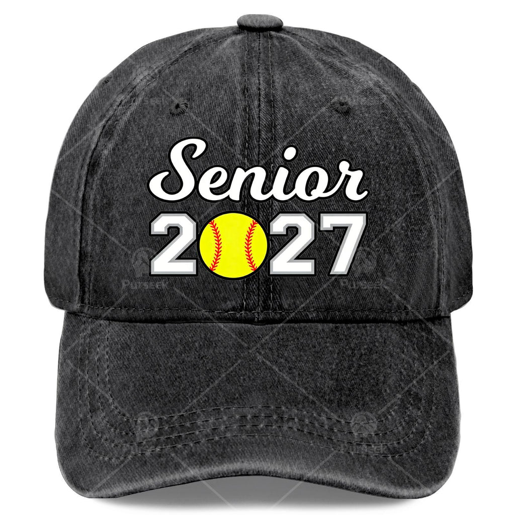 2027 Softball Graduating Class Graduation Cap, Unisex Fashionable Style