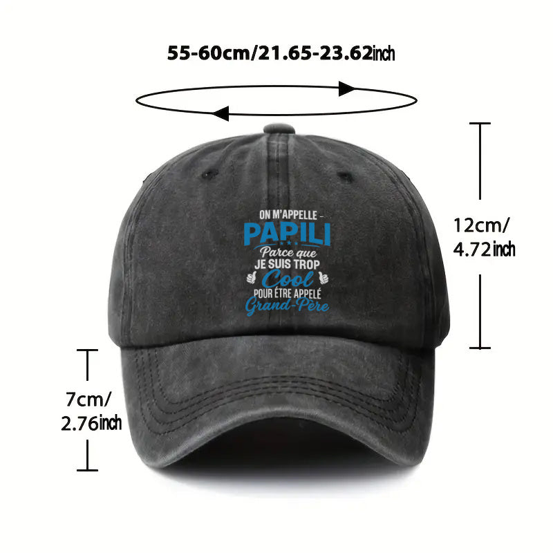 1P 1pc, "Send One" Adjustable Baseball Cap, Lightweight Printed Women's Hat, "Cool Print" Men's Trendy Cap, an Ideal Gift for Weddings, Parties, and Birthdays.