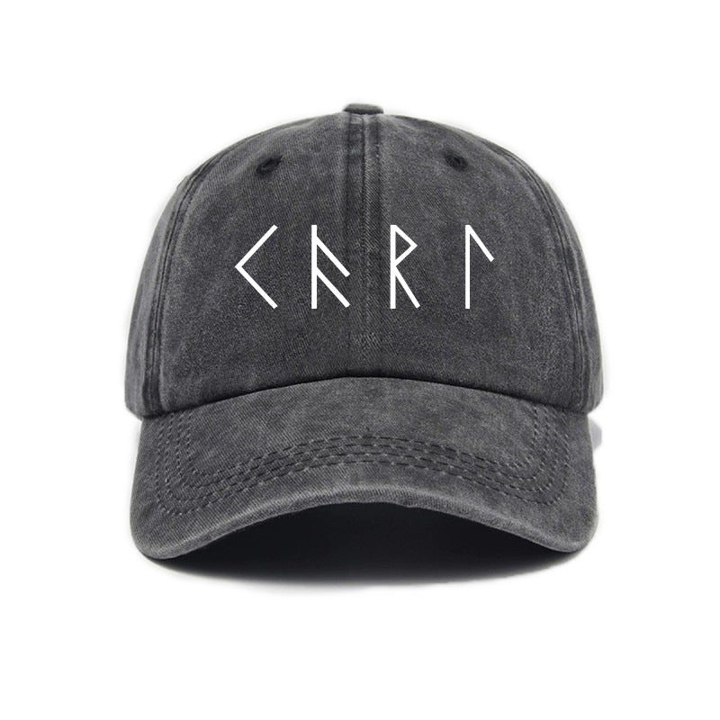 Washed Distressed Printed Baseball Cap Easy Character Print Washed Distressed Soft Top Sun Hat Unisex Fashion Trendy Baseball Cap