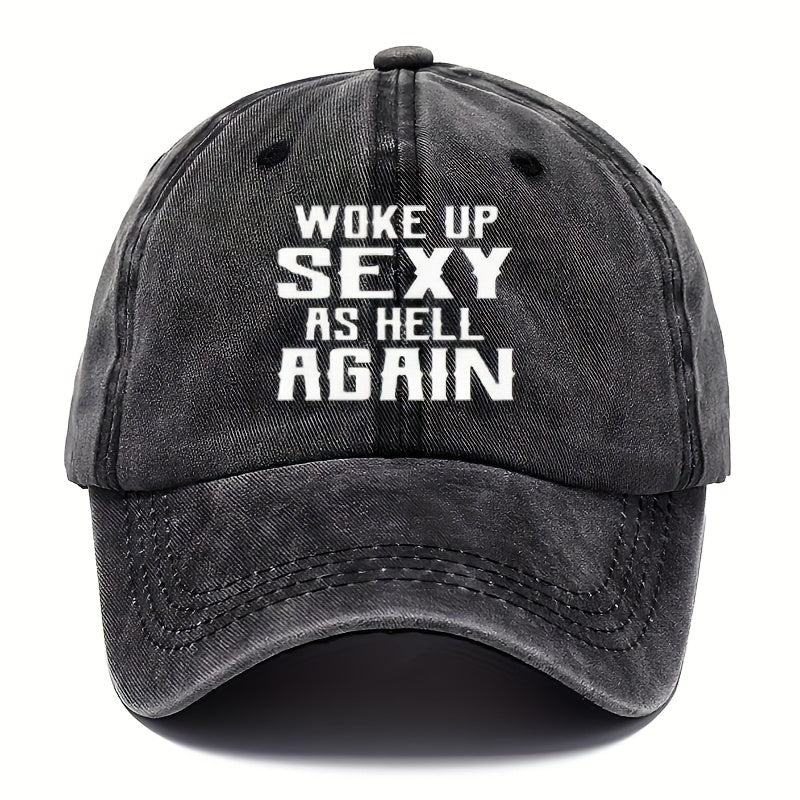 Vintage Trucker Cap with - Curved Brim Baseball Hat Suitable for Outdoor Sports, Casual Wear, - Use, Retro Style, Hand Washable (No Modifications to Original)