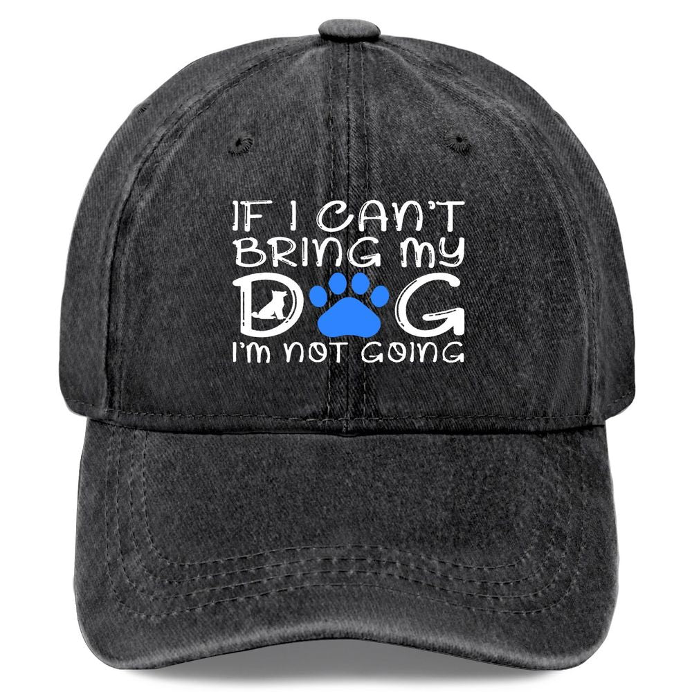 Men's Vintage Washed Baseball Cap with "Don't Ask Me Why I'm Crazy" Funny Dog Lover Design - Adjustable Dad Hat Suitable for Dog Owners, Machine Washable Cap with Humorous Slogan & Comfortable Fit for Daily Wear, Gifts for Pet Owners