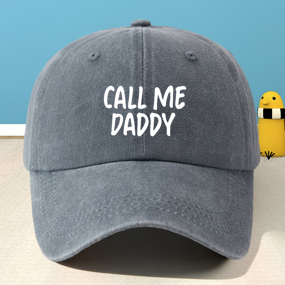 Adult Unisex Printed Baseball Cap Men Women Classic Washed Distressed Vintage Duckbill Cap Outdoor Casual Sports Streetwear Vacation Hat Individual Street Rock Rap Hip-Hop Cap Soft Comfortable Sweat-Absorbing Adjustable Hat