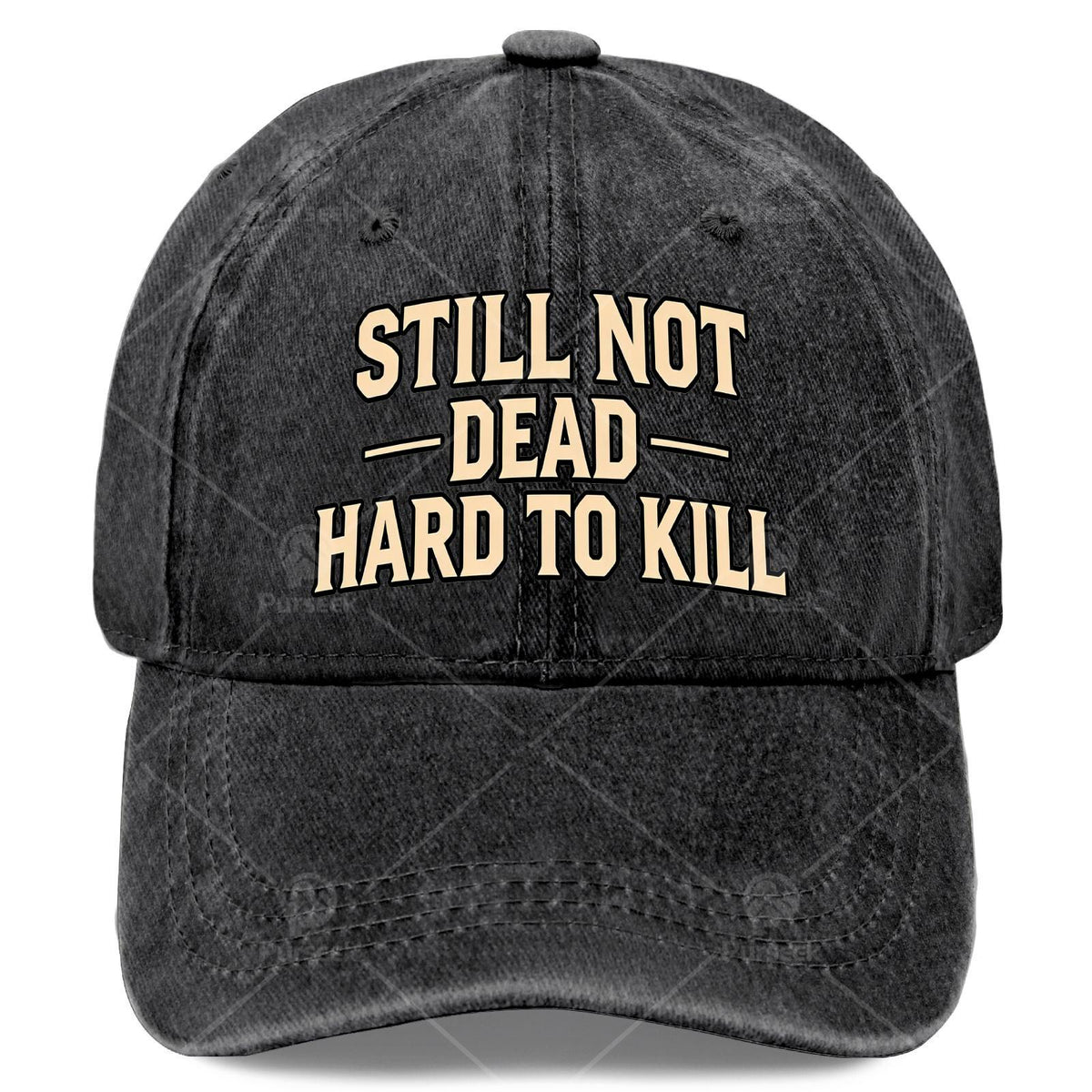 Still Not Dead Baseball Hat Unisex Fashion Washed Distressed Cap