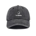 Unisex Cross-Border Versatile Fashion Trend Symbol Print Washed Distressed Soft Top Sun Visor Baseball Cap