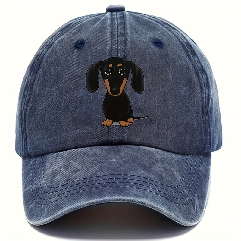 1 Stylish Vintage Baseball Cap - Neutral Letter Pattern, Versatile Adjustable Spire Design, Ideal For Leisure And Travel, Neutral Fashion Accessory For Everyday Wear
