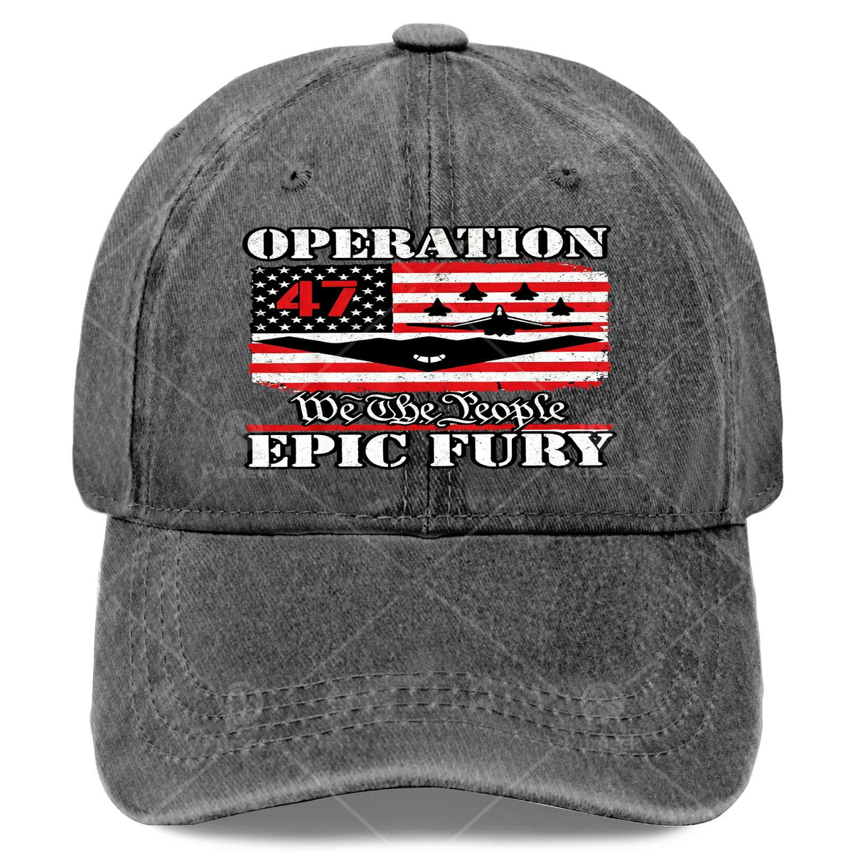 Vintage Baseball Cap with the Words "We The People" Printed on It- Lightweight and Washed, Suitable for Christmas, Games, and Independence Day Celebrations- Unisex Cap with an All-over Print, Ideal for Everyday Casual Wear and Themed Events