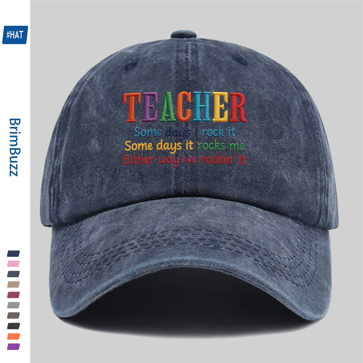 1 Vintage Baseball Cap with Letter Print and Adjustable Strap - Lightweight and Suitable for All Seasons, Non-stretch Buckle Hat, Ideal for Skateboarding, Casual Wear, Parties, and Vintage Dad Hats