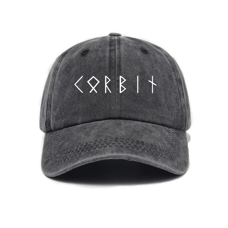 Washed Distressed Printed Baseball Cap Adult Easy Trendy Distressed Letter Style Printed Washed Soft Top Sun Hat Unisex Versatile Hat