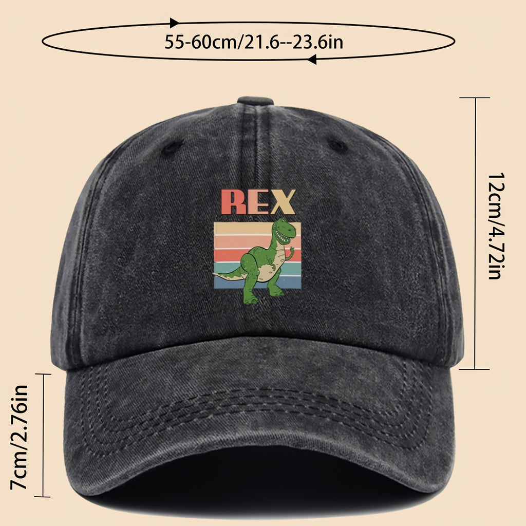 1pc Cute And Lively Cartoon Dinosaur Print Baseball Cap, Fashionable And Versatile, Multi-Color Comfortable Trucker PAPA Hat, Suitable for Outdoor Fishing And Everyday Wear As an Accessory, Perfect for Mom'S Beach Vacation And Casual Wear