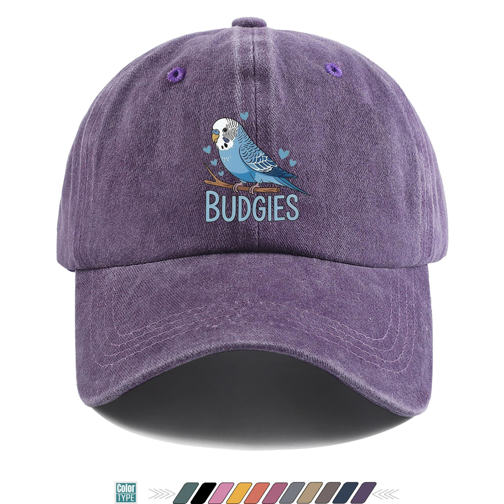 1pc Cute and Soothing Parrot Pattern Printed Baseball Cap, Black Papa Trucker Hat, Breathable and Comfortable, Solid Color Simple Vintage Soft Top Dad Hat, Adjustable Size, Unisex, All-Season Sun Hat, Multiple Colors Available, Youth Couples