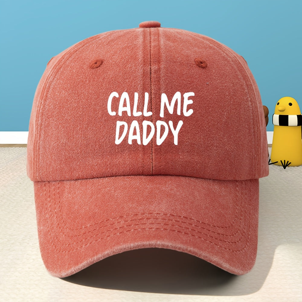 Adult Unisex Printed Baseball Cap Men Women Classic Washed Distressed Vintage Duckbill Cap Outdoor Casual Sports Streetwear Vacation Hat Individual Street Rock Rap Hip-Hop Cap Soft Comfortable Sweat-Absorbing Adjustable Hat