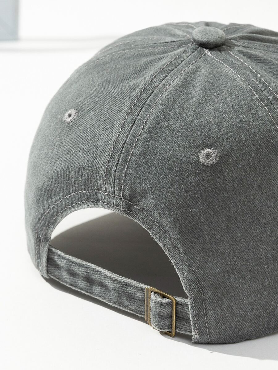 Männer Baseball Cap Mit Buchstaben Patch Dekor