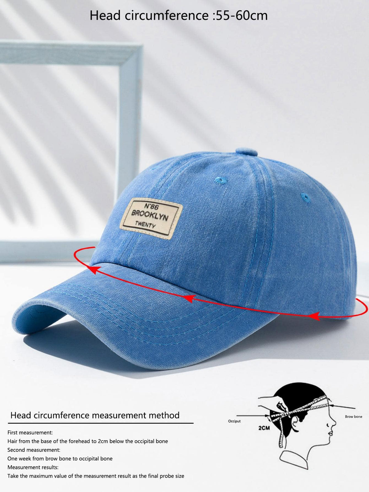 Männer Baseball Cap Mit Buchstaben Patch Dekor