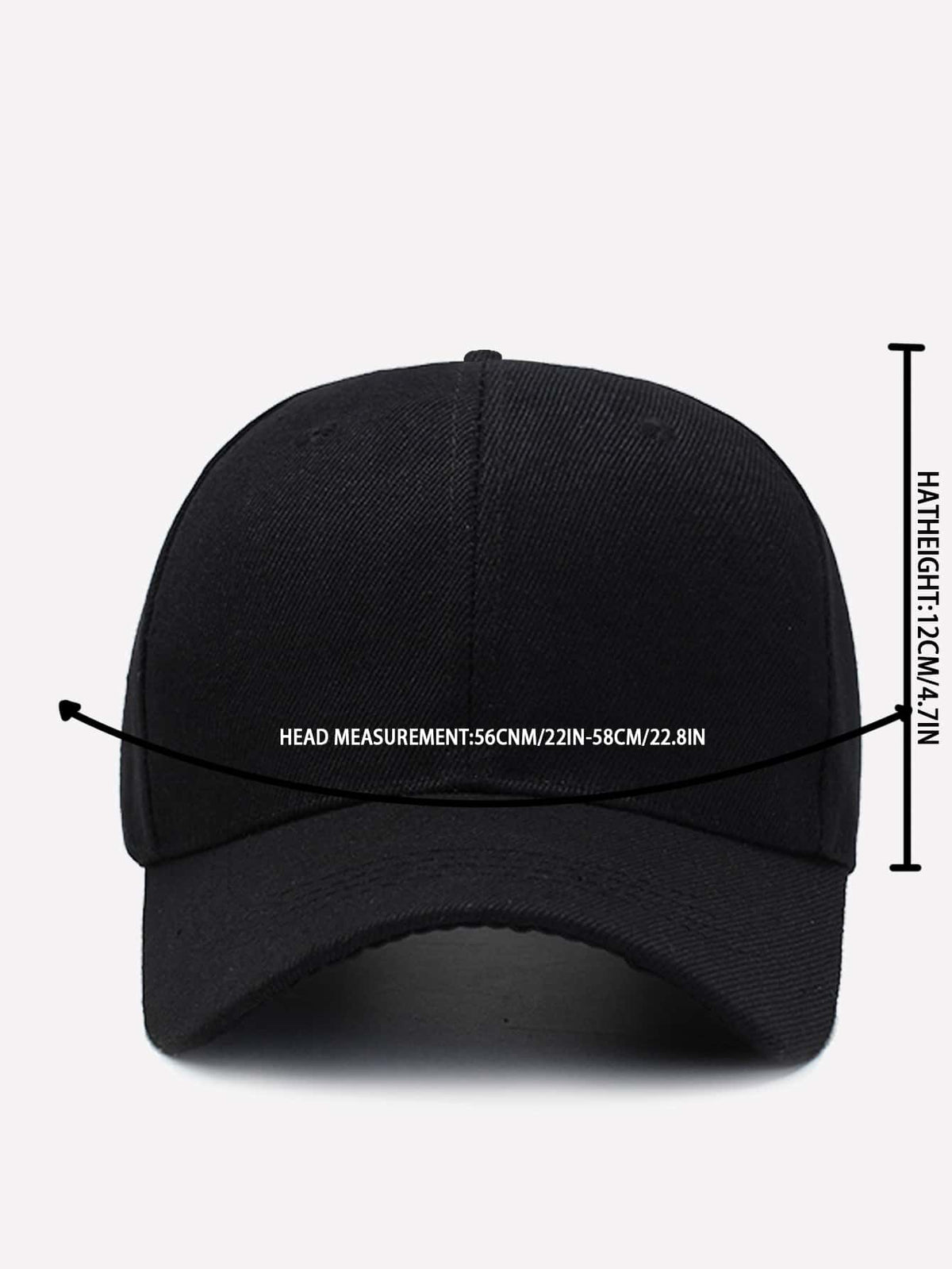1 Stück Damen Baseballkappe mit Schwarz-Linien & Schmetterling Muster, Outdoor Sonnenhut zum Valentinstag