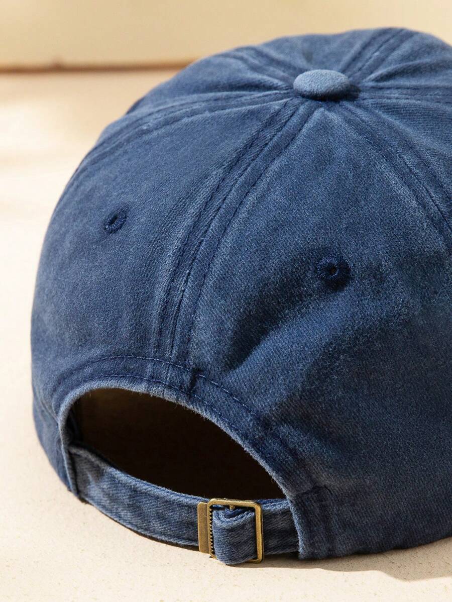 Männer Baseball Cap Mit Buchstaben Patch Dekor