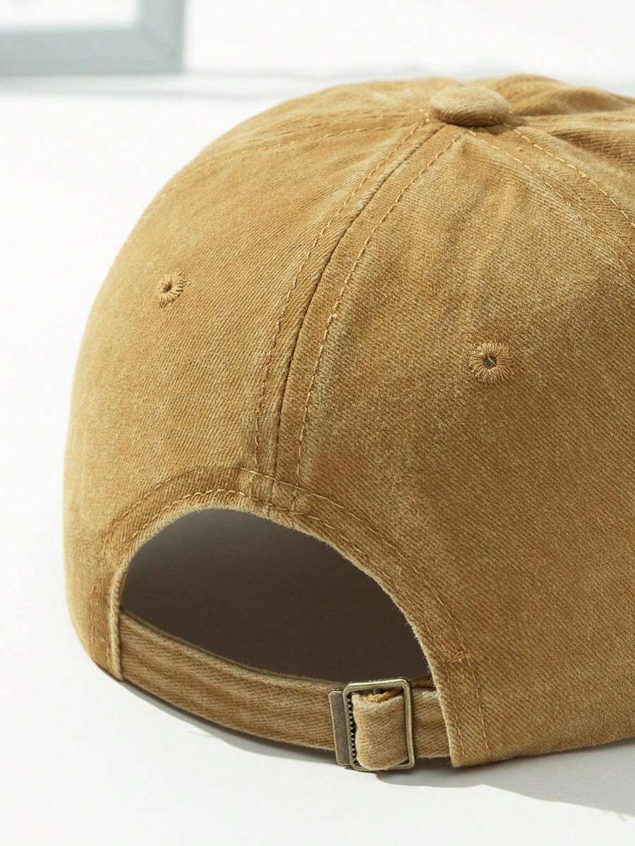 Männer Baseball Cap Mit Buchstaben Patch Dekor