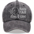 Equine Lovers' Adjustable Washable Hat