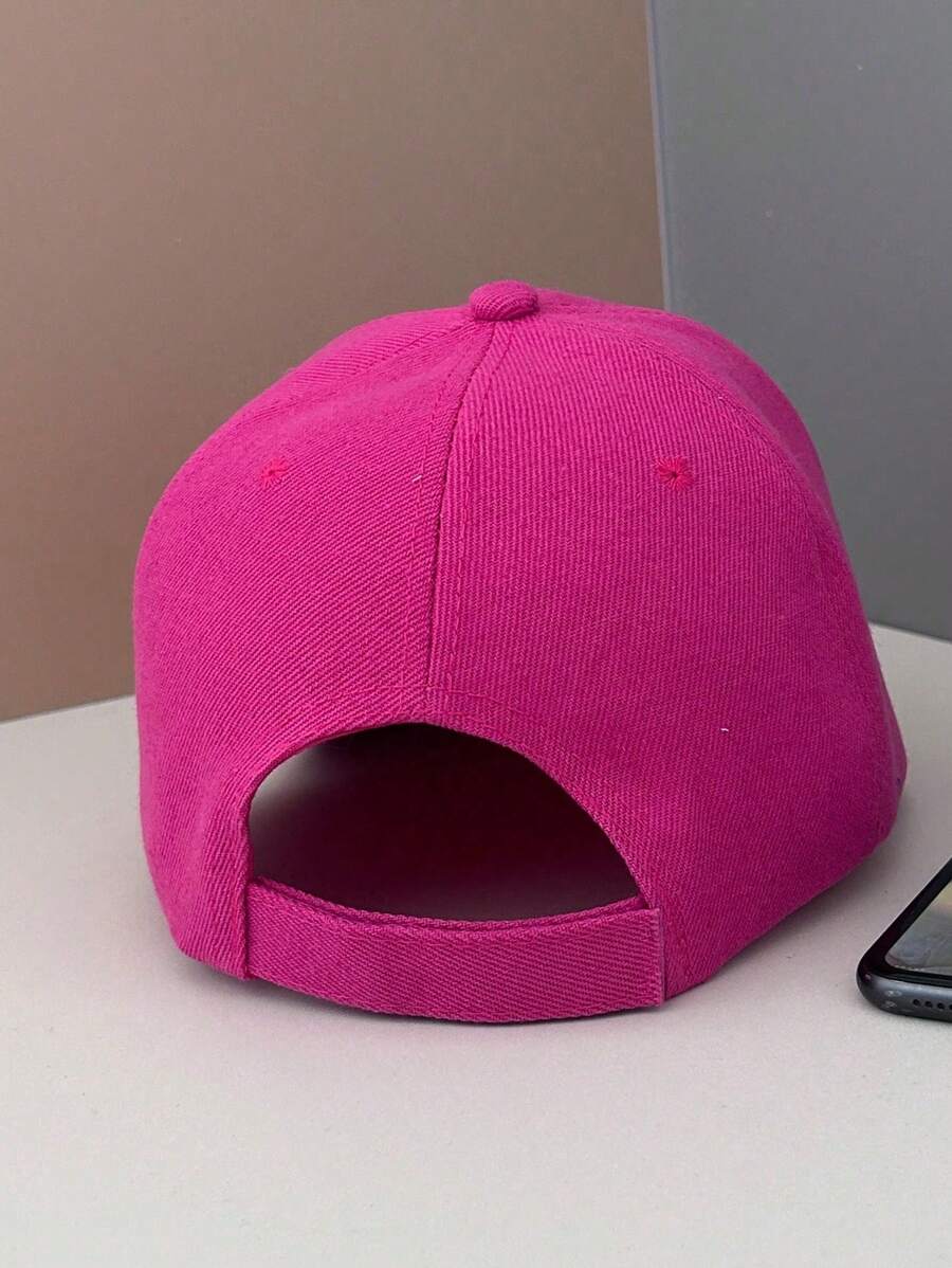 1 Stück khakifarbene Baseballkappe mit doppeltem Herz Stickerei, Unisex Sonnenhut Outdoor Essentiell Halloween