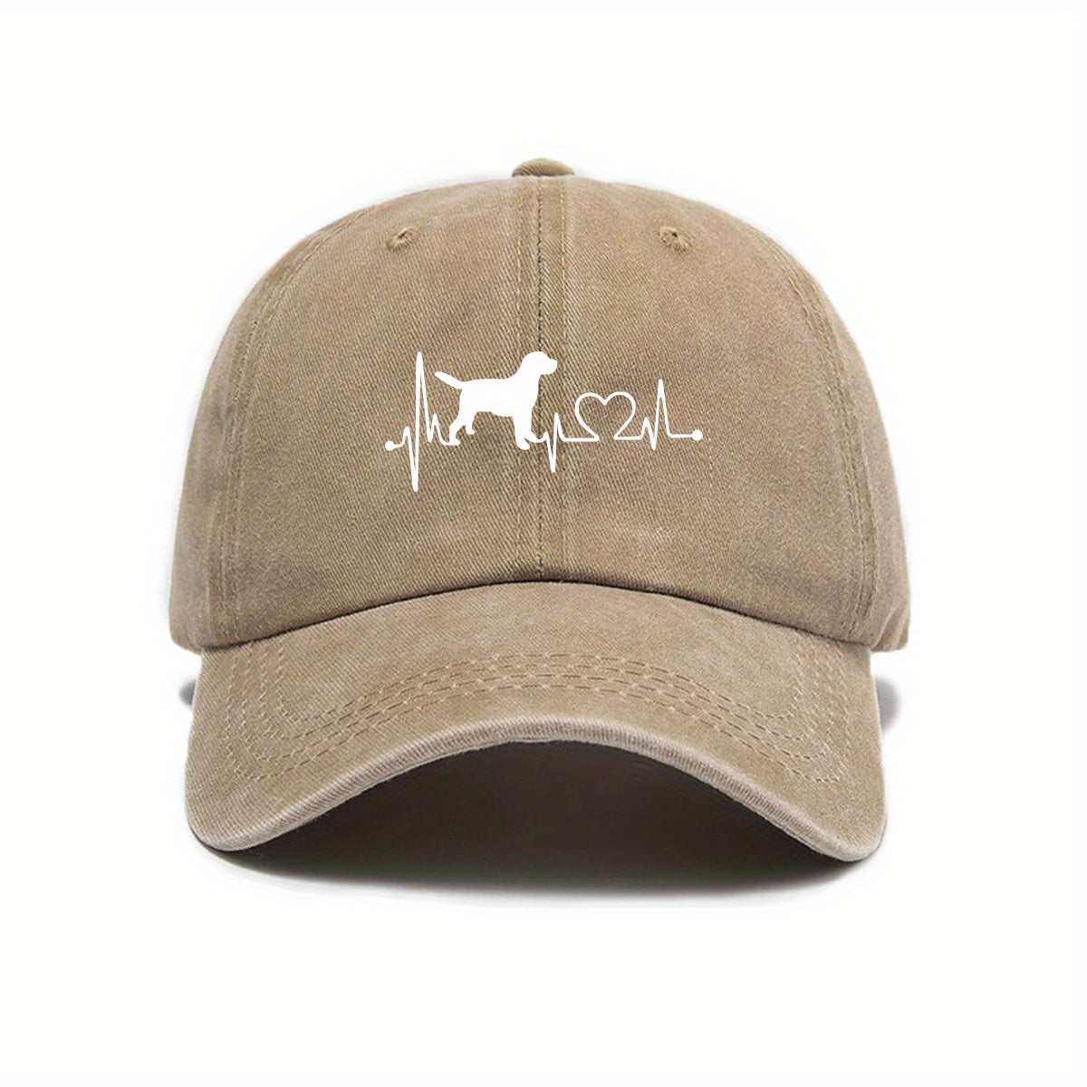 New Summer Style Cute Dog Print Baseball Cap, Sun-Protective and Breathable, Casual and Versatile Trendy Hat for Men and Women, Couple's Style with Adjustable Brim, Street Style Fashion Hat, Available in Multiple Colors