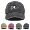 New Summer Style Cute Dog Print Baseball Cap, Sun-Protective and Breathable, Casual and Versatile Trendy Hat for Men and Women, Couple's Style with Adjustable Brim, Street Style Fashion Hat, Available in Multiple Colors