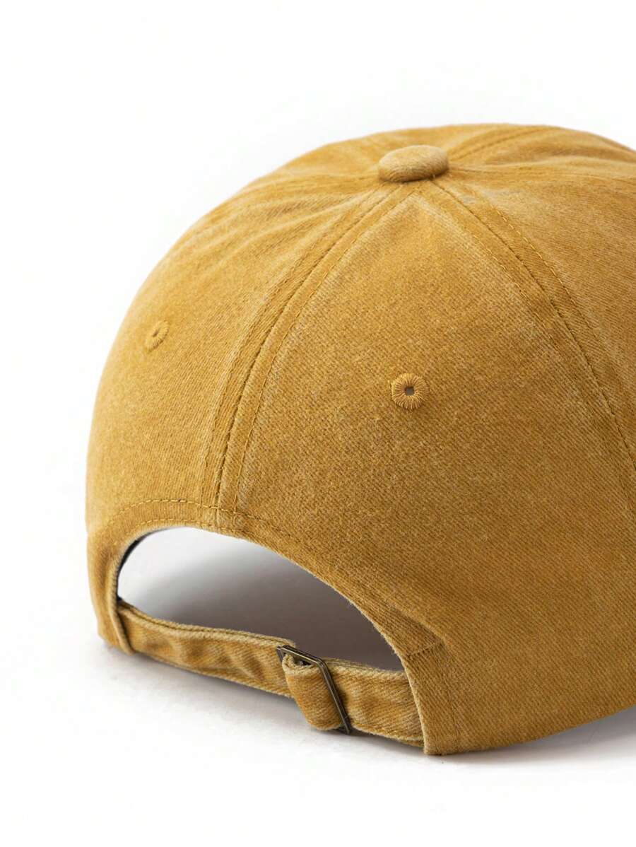 Männer Baseball Cap Mit Buchstaben Patch Dekor