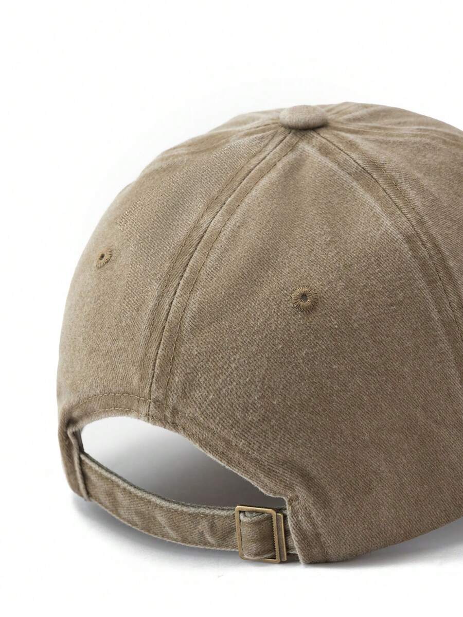 Männer Baseball Cap Mit Buchstaben Patch Dekor