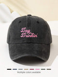 1 Stück Damen Baseballkappe mit Kokospalmen Stickerei, gesichtsformend, verstellbare Größe, locker sitzend, modisch & vielseitig für tägliche Fahrten, Strand, Outdoor-Sport, Wandern, Sommer, Hut