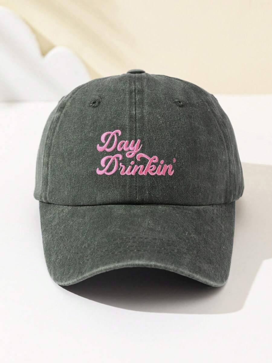 1 Stück Damen Baseballkappe mit Kokospalmen Stickerei, gesichtsformend, verstellbare Größe, locker sitzend, modisch & vielseitig für tägliche Fahrten, Strand, Outdoor-Sport, Wandern, Sommer, Hut