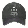 GG Spoiling Is My Game Washed Baseball Hats