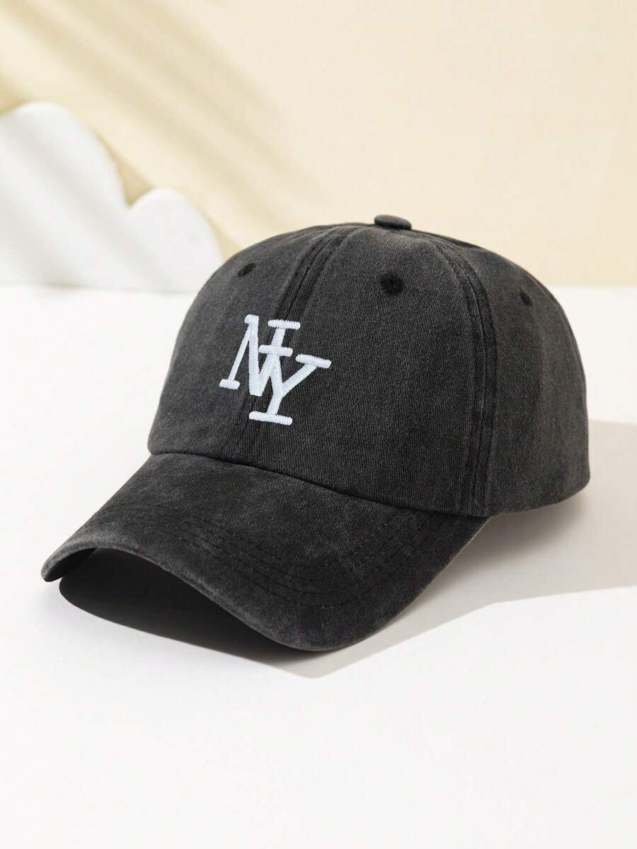 1 Stück Damen-Baseballkappe mit Halbmond- und Katzen-Print, weiches Oberteil, süßes Tiermuster, verstellbare Kappenkrempe für Outdoor, Sport, Camping, Urlaub, Weihnachtsgeschenk