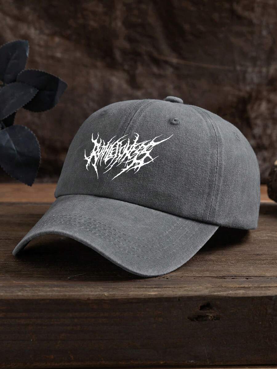 Verstellbare Baseballkappe Mit Grafikstickerei Für Männer Für Den Alltag Und Die Straße Outdoor