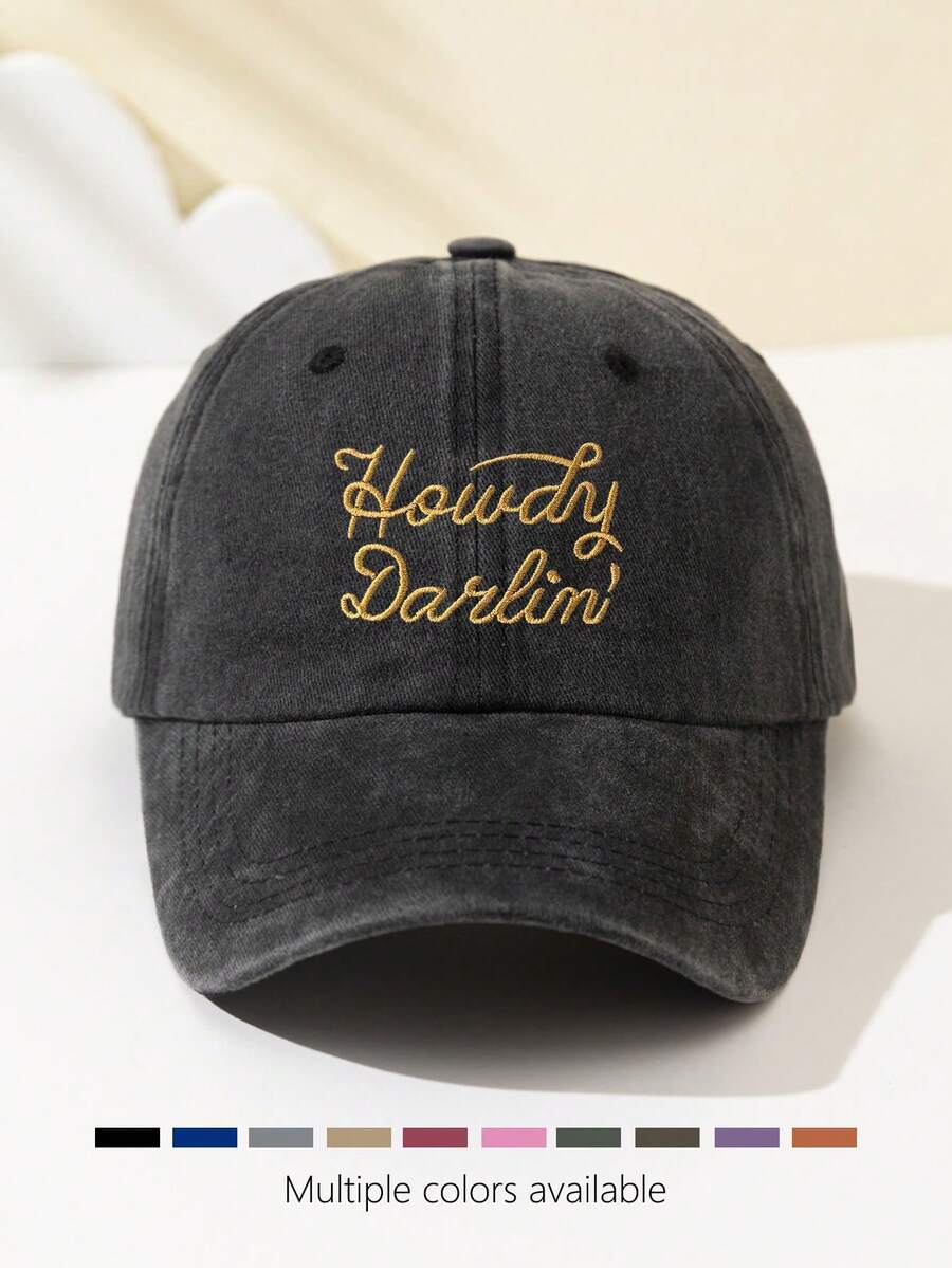 1 Stück Damen-Baseballkappe mit Halbmond- und Katzen-Print, weiches Oberteil, süßes Tiermuster, verstellbare Kappenkrempe für Outdoor, Sport, Camping, Urlaub, Weihnachtsgeschenk