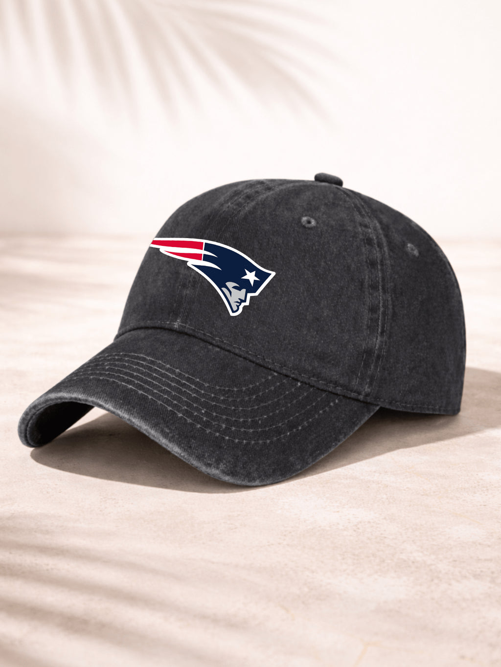 Washed Denim Baseball Cap For Men And Women Casual Sporty Style Adjustable Fit Dodgers Logo Embroidered Design With Blue And White Color Detailing Perfect For Everyday Wear Outdoor Activities And Sports Events Comfortable Soft Fabric Breathable And Durabl