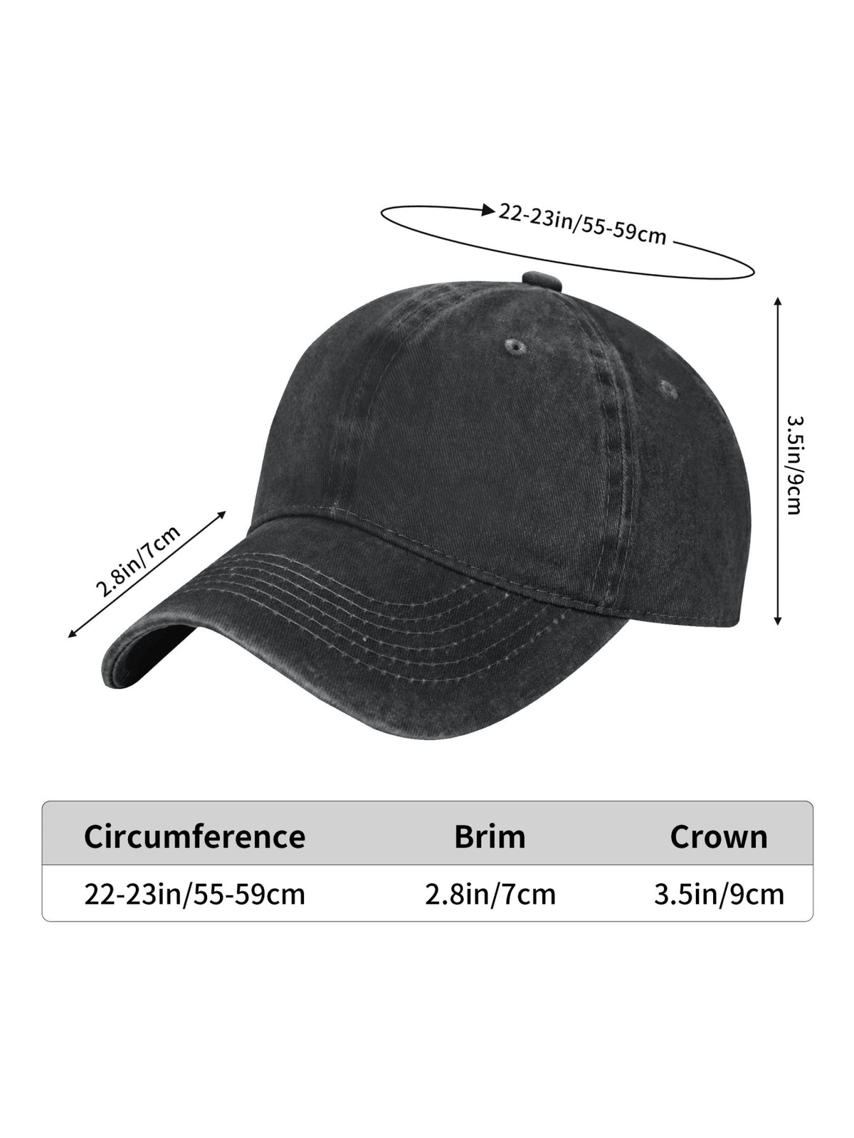 Washed Denim Baseball Cap For Men Women Fashionable Casual Hat With Logo Design Red Flag And Letter C Embroidered On Front Classic Vintage Style Detailing Perfect For Outdoor Activities Sports Events Daily Wear Adjustable Fit Comfortable Breathable Fabric