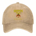 Shriners Arabic Egyptian Ancient Order Nobles Masonic Shrine Symbol Vintage Washed Baseball Cap