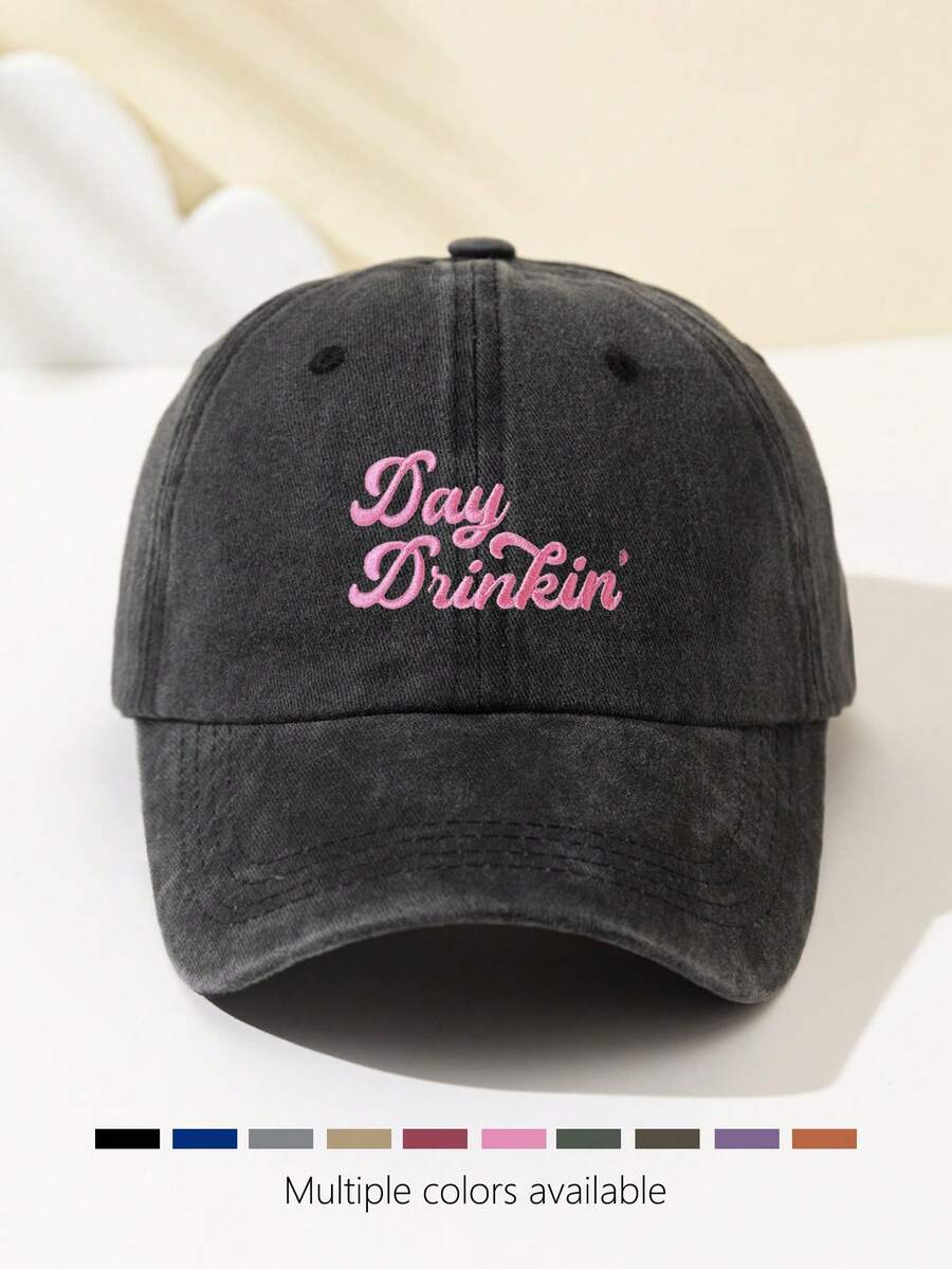 1 Stück Damen Baseballkappe mit Kokospalmen Stickerei, gesichtsformend, verstellbare Größe, locker sitzend, modisch & vielseitig für tägliche Fahrten, Strand, Outdoor-Sport, Wandern, Sommer, Hut