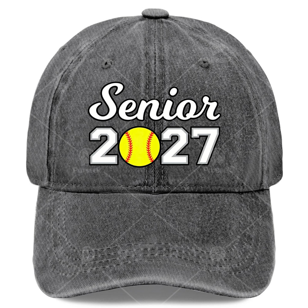 2027 Softball Graduating Class Graduation Cap, Unisex Fashionable Style