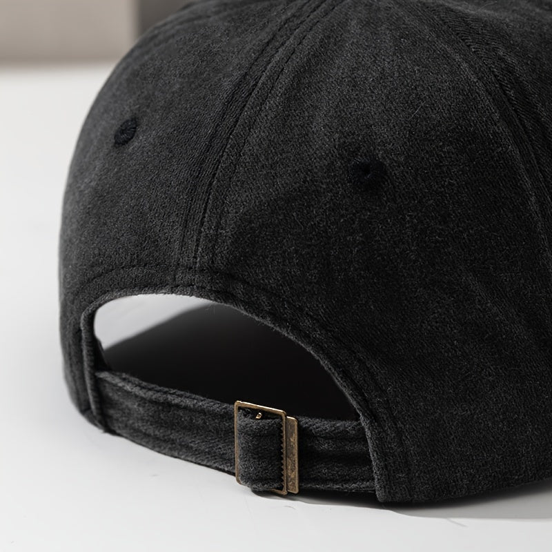 A Unisex Men's Baseball Cap with Cartoon Print, Adjustable and Stylish, Suitable for Outdoor Camping, Hiking, and Fishing