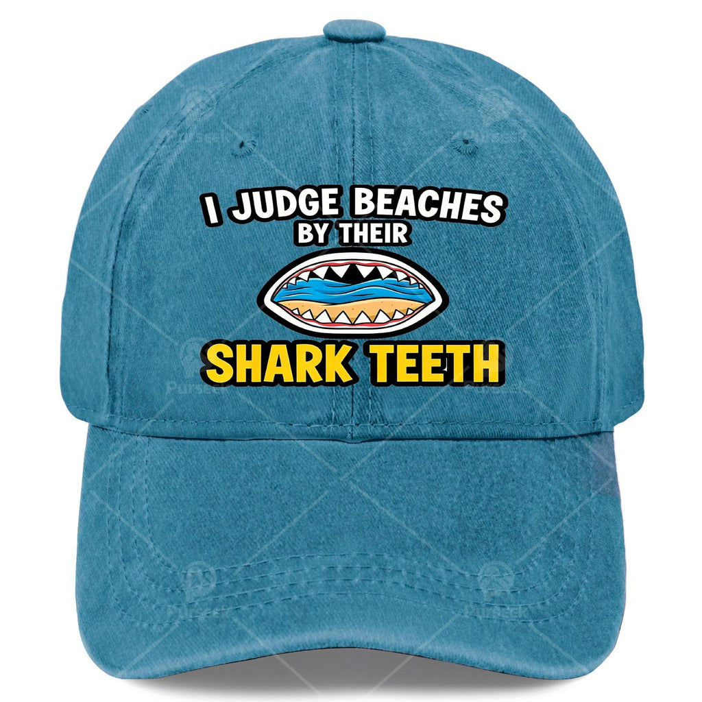 Unisex Baseball Featuring Shark Tooth Fossil Design by Judge Beaches
