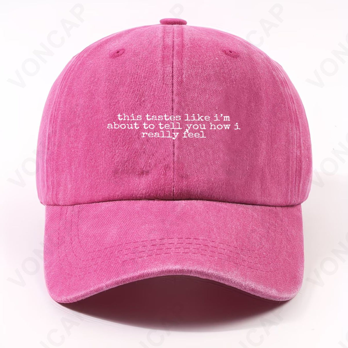 Bold Pattern Printed Washed Hat, Unisex, Front Chest Print, Fashionable Set, Suitable for Home, Commuting, Campus, Sports, Parties, and Casual Wear