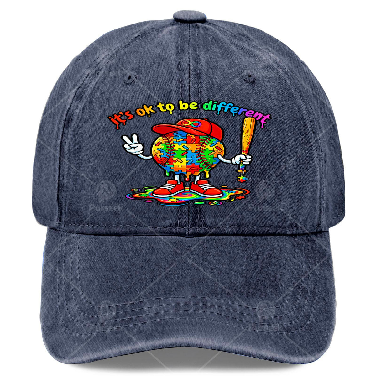 It'S Fine to Be Unique: Autism Awareness Baseball