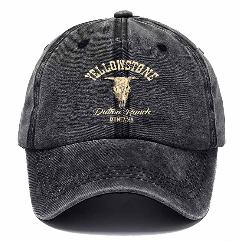 ' & ' Retro Western / Cowgirl Bull Head Baseball Cap - Rugged Ranch & Outdoor Hat Suitable for Ranch Life, Outdoor Adventures, Teacher Gifts, Graduation Events - Comfortable Cap with Bull Motif